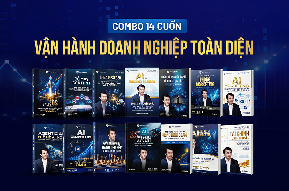 Combo 14 Cuốn - Nâng Cấp Tư Duy Quản Trị Cho CEO